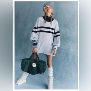 NWOT Fp Movement by Free People Post Up Layer Sweater Top. Medium.